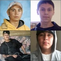 Photo des sept jeunes Autochtones morts dans des circonstances nébuleuses et qui fréquentaient l'école secondaire à Thunder Bay.