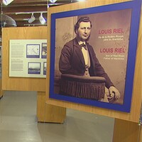 Le Musée de Saint-Boniface à Winnipeg présente une exposition sur Louis Riel.