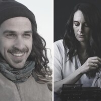Montage de photos de Mario Lepage, alias Ponteix, Anique Granger et Paul Cournoyer.