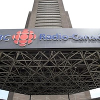 La tour de la Maison de Radio-Canada à Montréal.