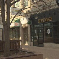 Le restaurant Fat Badger au centre-ville de Regina, en Saskatchewan.