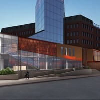 Maquette du centre culturel « The Link Arts Centre » prévu à Halifax.
