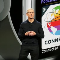 Le président et chef de la direction d'Apple, Tim Cook
