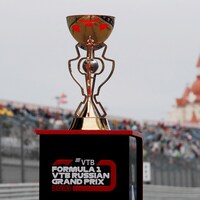 Le trophée du Grand Prix de Russie
