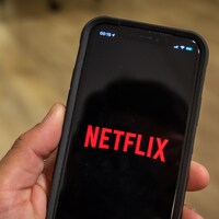 L’application Netflix sur un téléphone