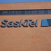 Le logo de SaskTel.