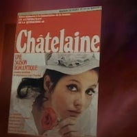 Le magazine Châtelaine avec l'actrice Louise Marleau en couverture 