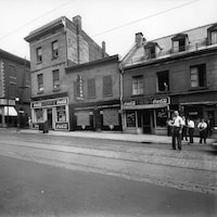 Le quartier de la prostitution de Montréal en 1947.