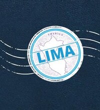Un logo circulaire avec le mot LIMA au centre. 