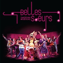 La distribution du spectacle Belles-soeurs, sur scène.