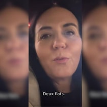 Un montage photo à partir d'une capture d'écran de la vidéo de Soraya Martinez Ferrada.