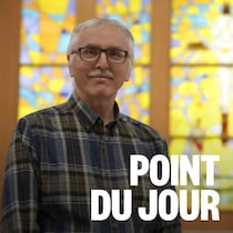 Roger Lepage dans la paroisse Saint-Jean-Baptiste de Regina.