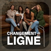Visuel pour le balado Changement de ligne.