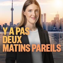 Camille Gris-Roy est à l'animation de l'émission du matin «Y a pas deux matins pareils».