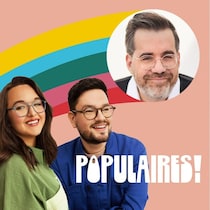 Marylène Gendron, Sam Cyr et Jean-Sébastien Girard sourient.