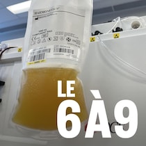 Une unité de plasma dans un sac.