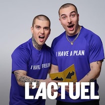 Les deux frères Régnier, Sasha et Sébastien.