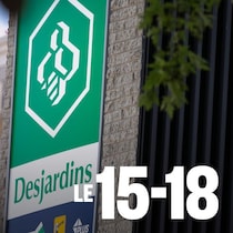 Devanture d'une banque.