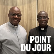 Portrait de deux personnes.