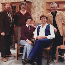 Une photo d'archive de la célèbre émission «La soirée canadienne».