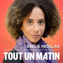 Le montage photo d'Emilie Nicolas aveec le nom de l'émission Tout un matin.