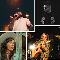 Montage photo des artistes.