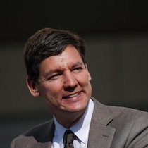 Le portrait de David Eby.