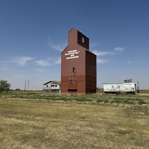 L'élévateur à grain de Gravelbourg.