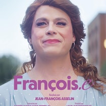 Une affiche montrant le personnage central du film.