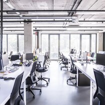 Un bureau désert.
