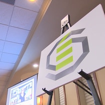 Le logo du Conseil économique et coopératif de la Saskatchewan (CÉCS).