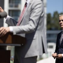 Mark Carney, David Eby.