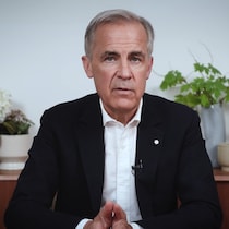 Une capture d'écran de la vidéo de Mark Carney.