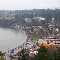Il pleut sur Nanaimo.