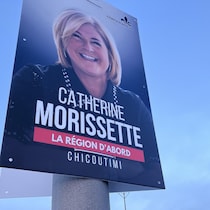 Une affiche électorale.
