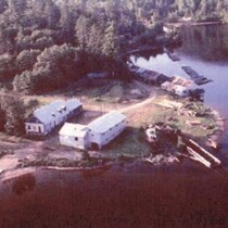 Une photo d'archives montre la pointe d'Opémican dans les années 80.