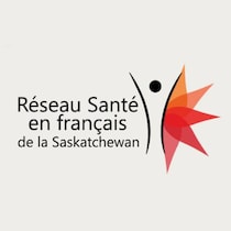 Le logo du Réseau Santé en français de la Saskatchewan.