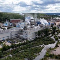L'usine photographiée par un drone.