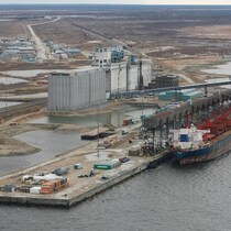Port de Churchill. 
