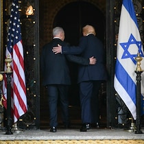 Donald Trump et Benyamin Nétanyahou à Mar-a-Lago, le 29 décembre 2025.