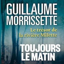 La couverture du livre «Le trésor de la rivière Milette». 