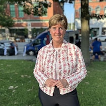 Portrait de Marie-Claude Bibeau.