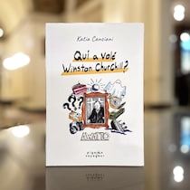 Le roman jeunesse «Qui a volé Winston Churchill?» de l’auteure gatinoise Katia Canciani.