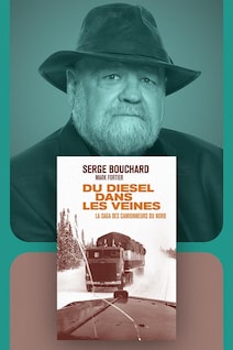 Page de couverture du livre audio Du diesel dans les veines : la saga des camionneurs du Nord.