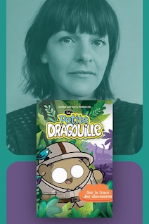 Le livre audio La petite dragouille : sur la trace des dinosaures.