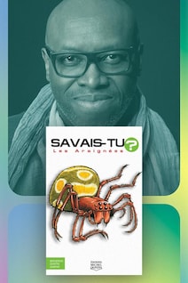 Illustration de Didier Lucien et du livre Savais-tu? Les araignées