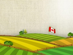 Terres agricoles au Canada