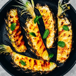 Ananas rôti   - Recettes - Mordu