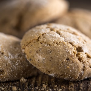 Zoom sur deux galettes pattes d'ours.