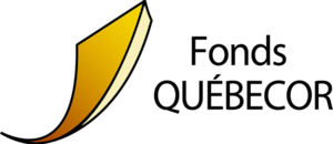 Logo du Fonds Québecor, partenaire de l'émission.